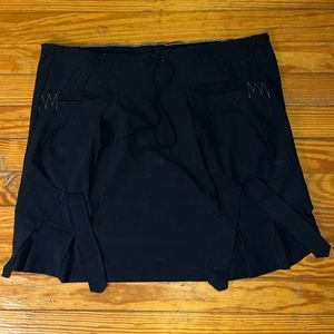 Marithé & François Girbaud black miniskirt Cravatakiller 7/8 stretch streetwear
